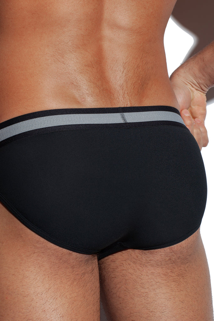 ANAEROBIC CLUB SPORT BRIEF - BLACK