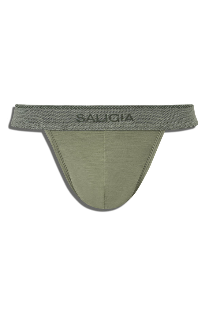 EAST-COAST ELITE SPORT BRIEF - WATCH GREEN