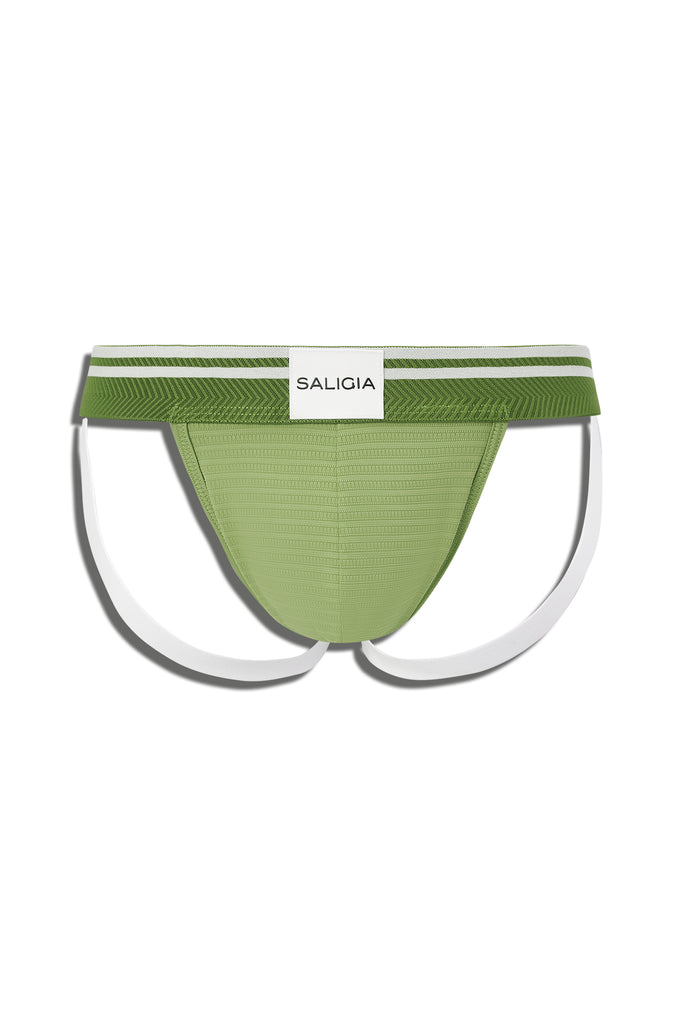 MATCH POINT JOCKSTRAP - GRASS GREEN