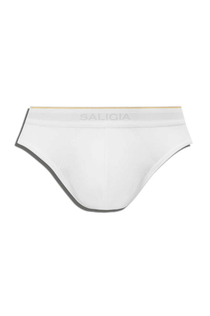 GREEK COLUMN BRIEF - WHITE Modal/Lyocell/Cotton