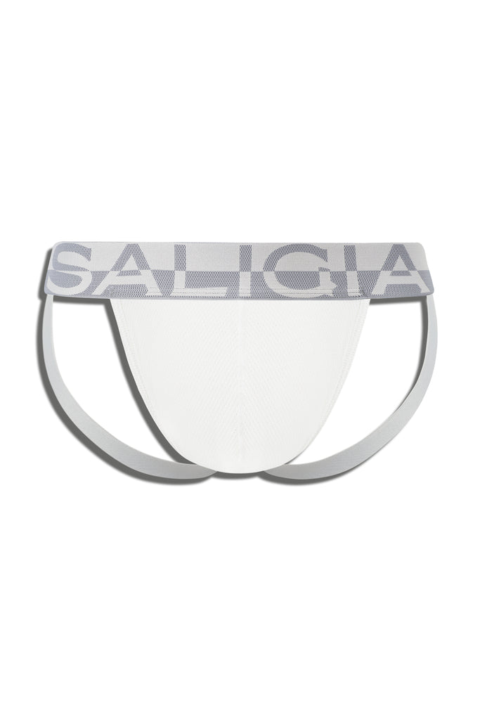 AEROBIC RACE JOCKSTRAP - WHITE