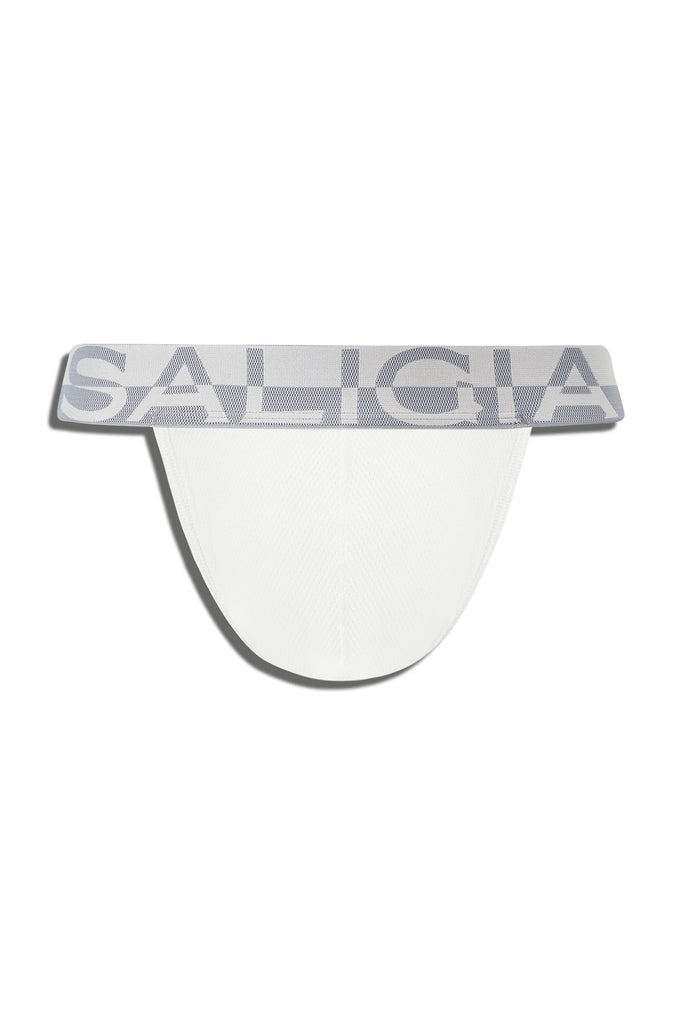 AEROBIC RACE SPORT BRIEF - WHITE