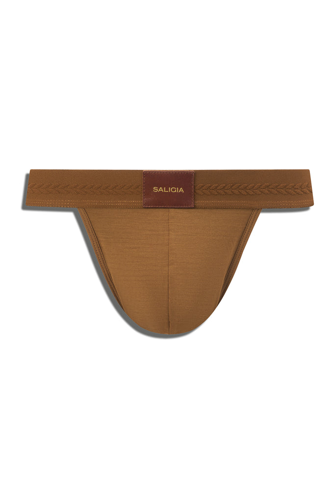 EQUESTRIAN SPORT BRIEF - SADDLE BROWN