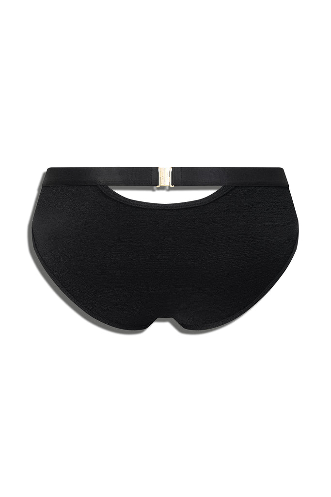 LUSTER PARTY BRIEF LUSTER BLACK