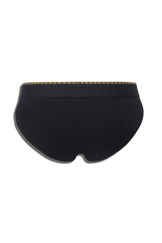 GREEK LAUREL BRIEF - BLACK