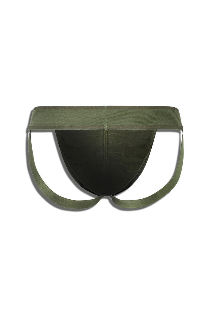 BRONZE RELIEF JOCKSTRAP - INKY GREEN