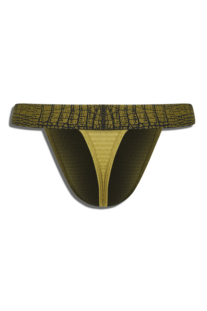 APEX PREDATOR THONG - PYTHON YELLOW