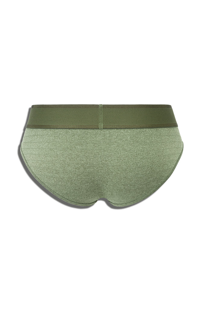 BRONZE RELIEF BRIEF - INKY GREEN