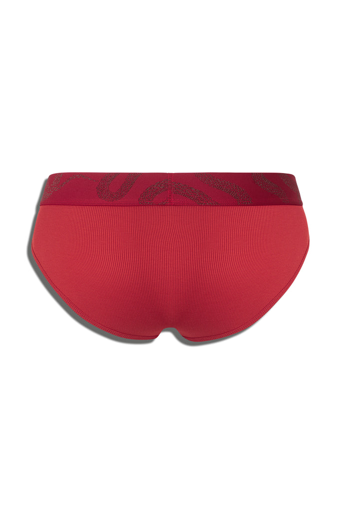 SNAKE SOVEREIGN SPORT BRIEF - SERPENT RED