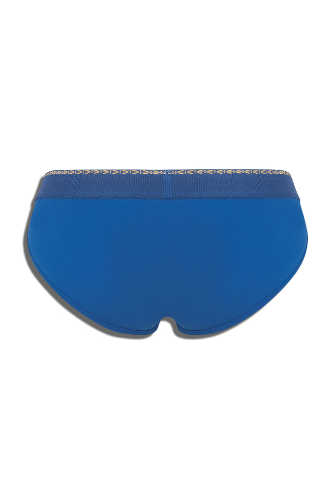 GREEK LAUREL SPORT BRIEF - BLUE