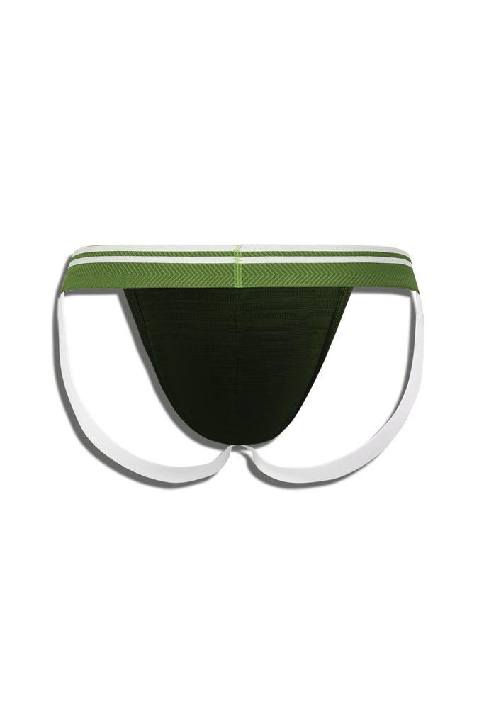 MATCH POINT JOCKSTRAP - GRASS GREEN