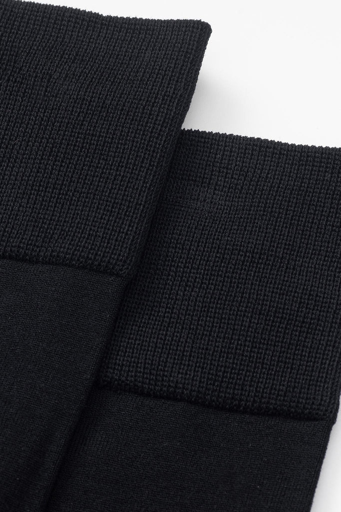 One-Size BLACK ELITE SOCKS PLAIN