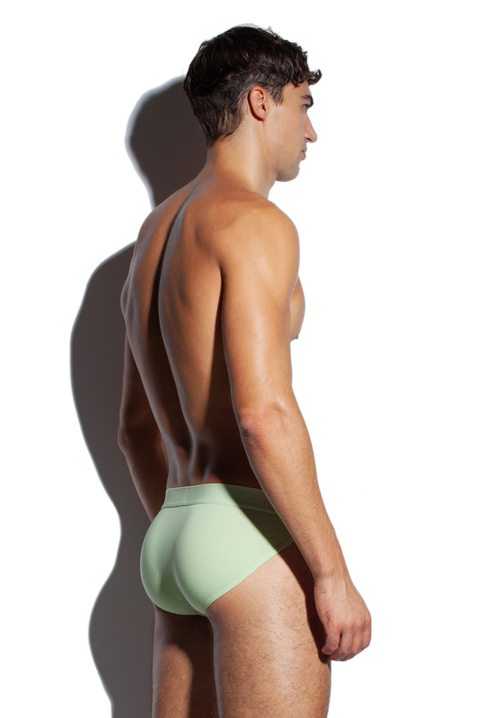 GREEK NEWLINE SPORT BRIEF - GREEN