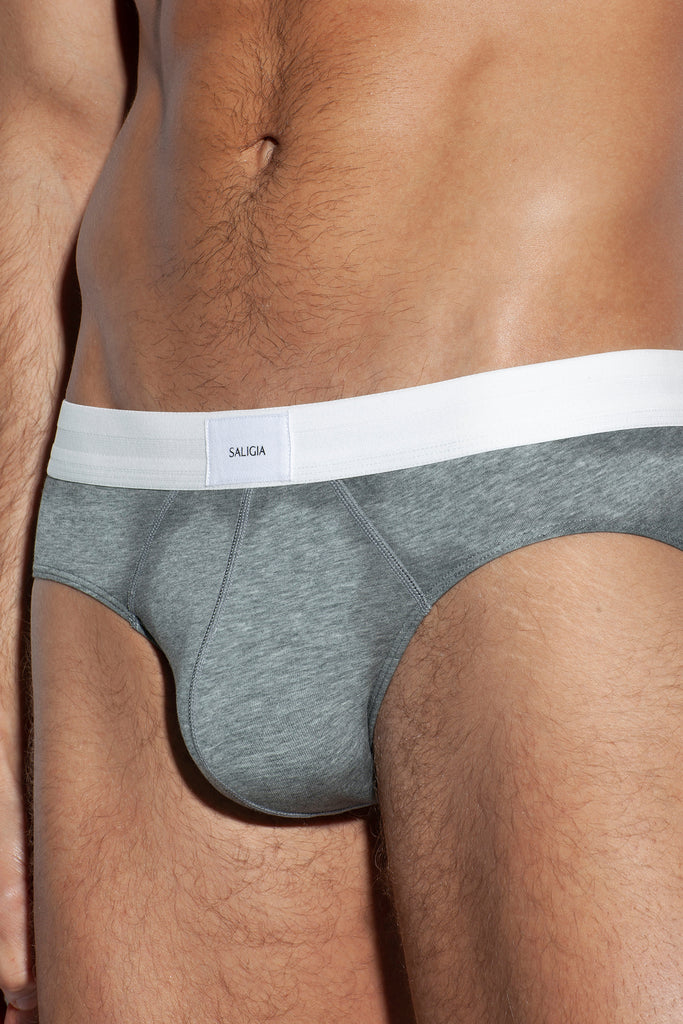 ORIGINAL ODOR BRIEF STAMINA GRAY