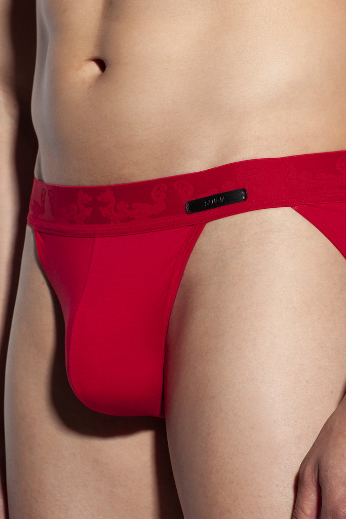 CHILONG PROSPERITY SPORT BRIEF - CHILONG RED