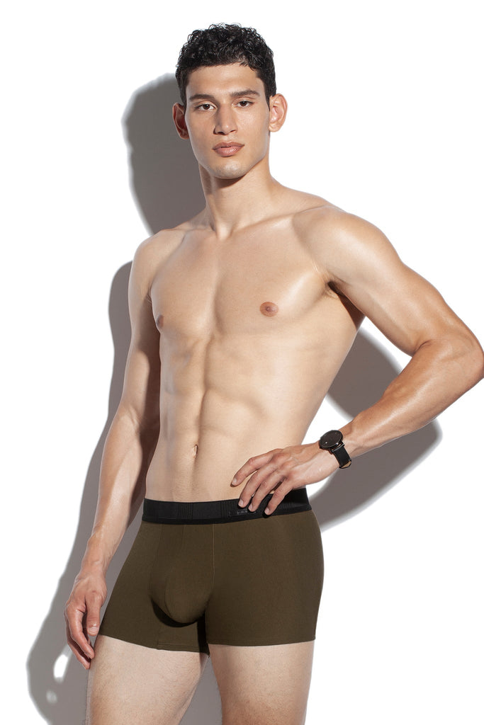 WOOD BROWN RATIONAL ROMANCE BOXER BRIEF
