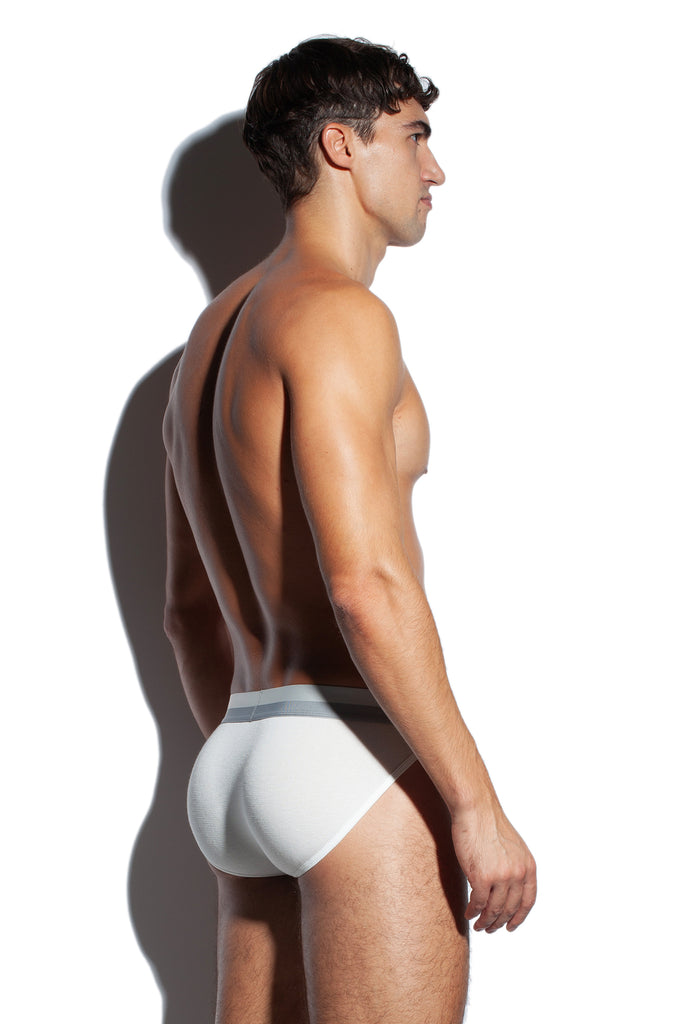 AEROBIC RACE SPORT BRIEF - WHITE